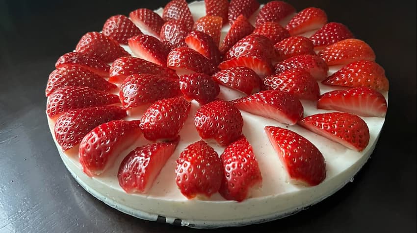 Amerikansk cheesecake – Den klassiske bagte  cheesecake